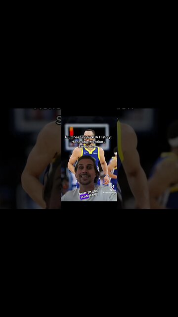 Steph Curry Clutchest Shot EVER? #shorts