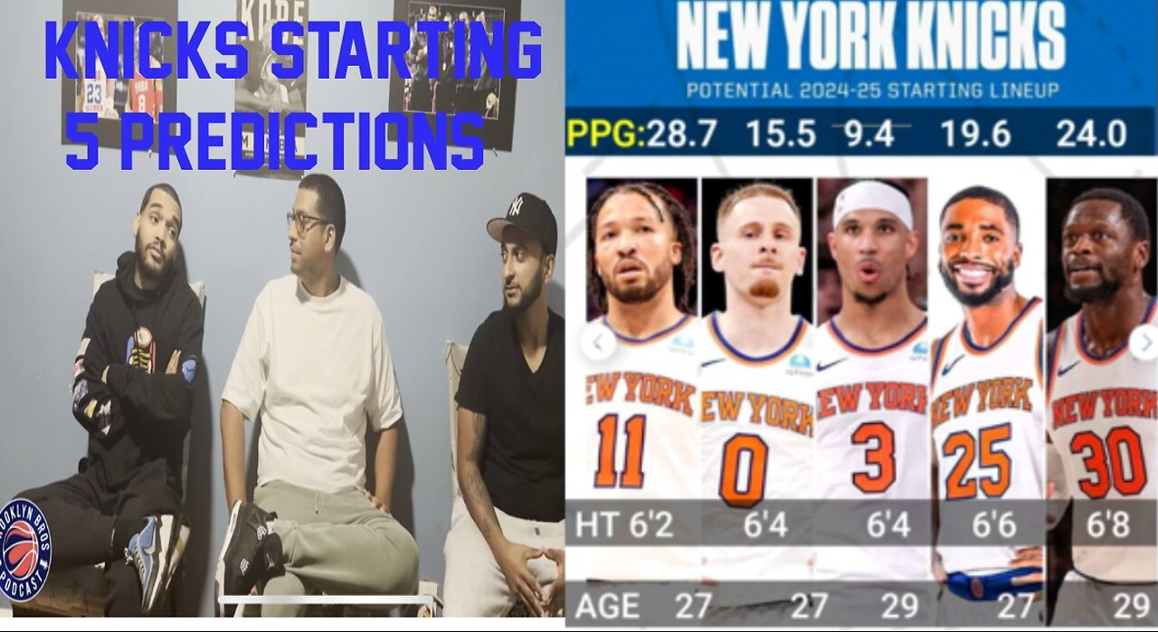 Knicks Starting 5 (Pre-Trade)