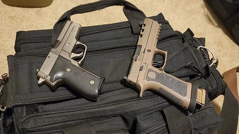 My pistol brace video on my main channel & Back from range with the Sig P320 DH3 & Sig P228