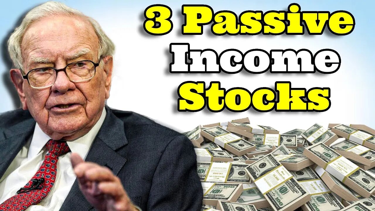 3 Dividend Stocks for Passive Income in 2023!