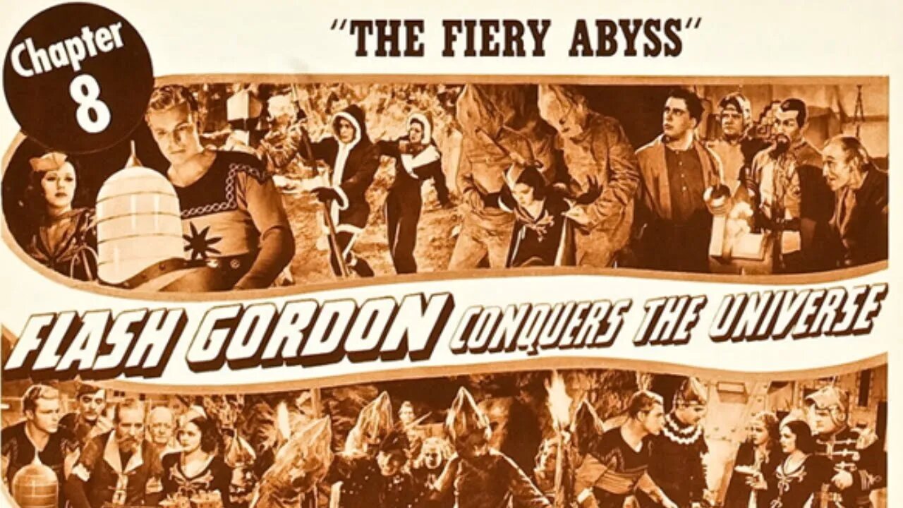 Flash Gordon Conquers the Universe - Chapter Eight: The Fiery Abyss