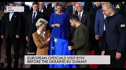 European leaders visit in Ukraine