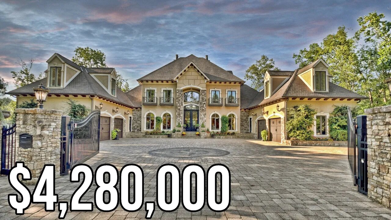 $4,280,000 Blue Ridge Estate | Mansion Tour