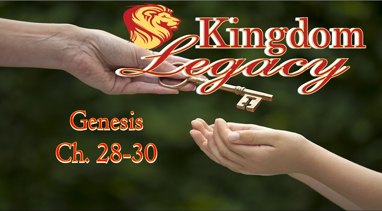 Kingdom Legacy: Genesis Ch. 28 & 29 - The Unlikely One - #jesus #motivation #biblestudy