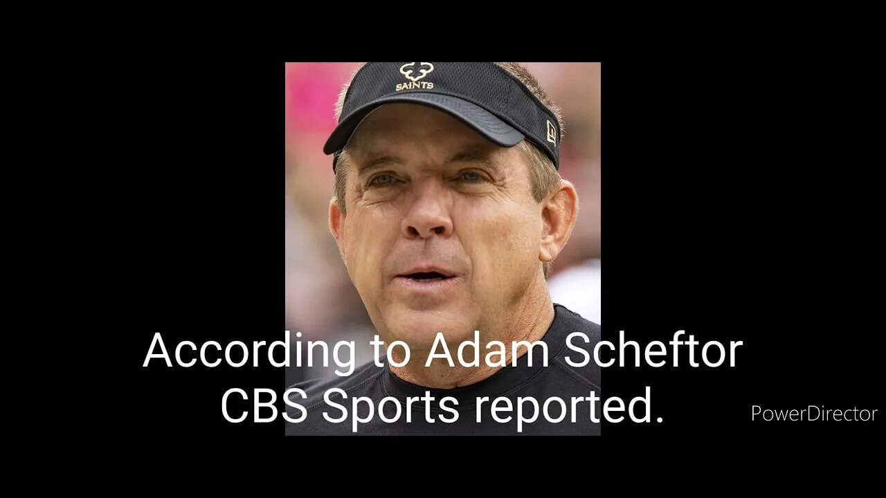 Breaking News - Sean Payton