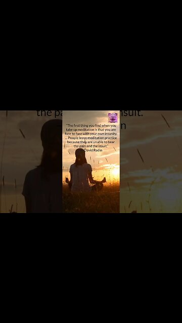Meditation Requires YOU to Confront Your Own INSANITY #shorts #spiritualjourney #spiritualgrowth