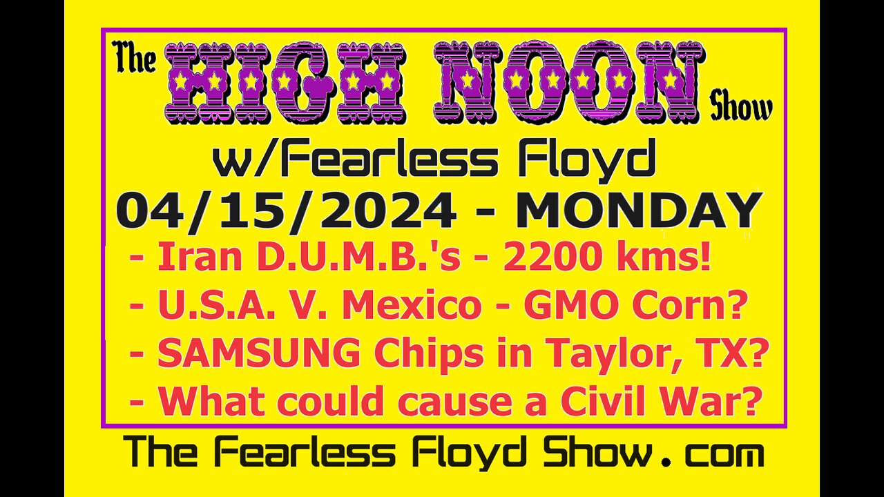 The High Noon Show with Fearless Floyd