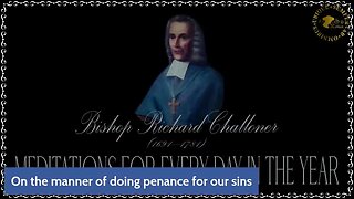 ✠Challoner Meditation: 9th February