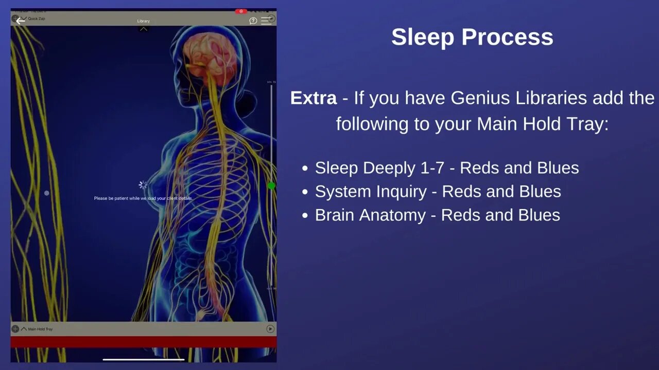 Genius Sleep Process - Step by Step Tutorial