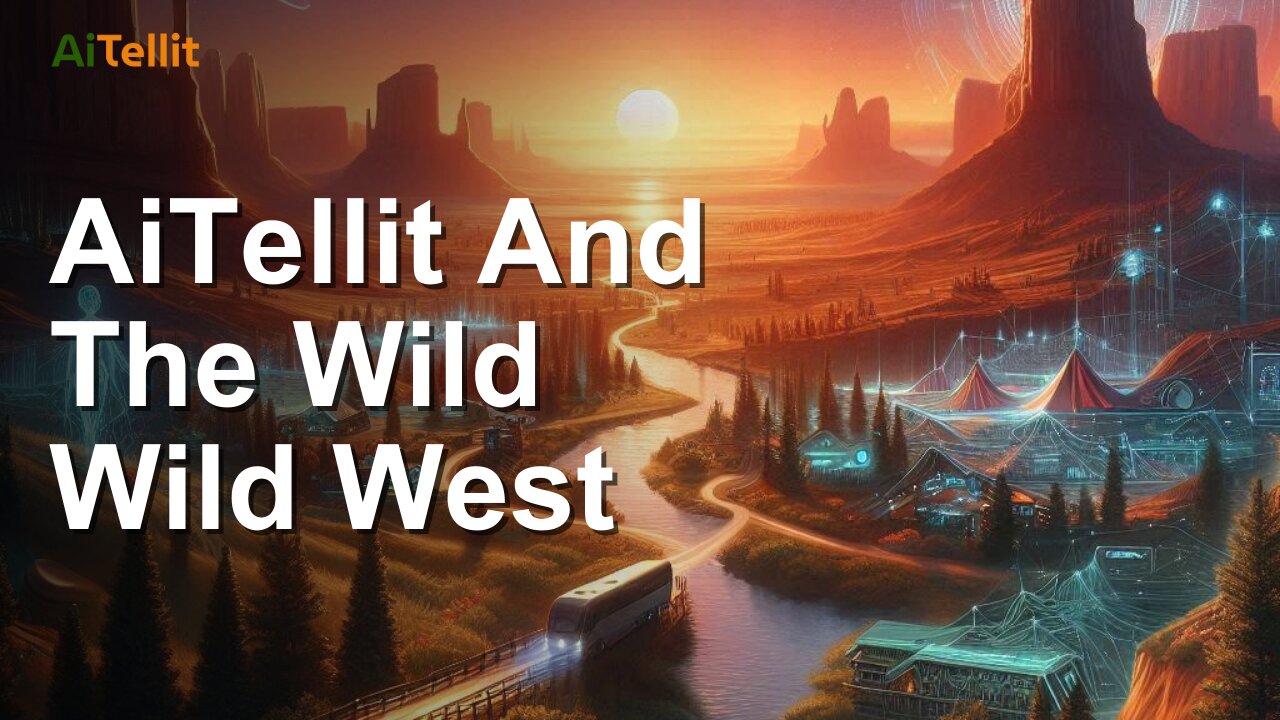 Travel with #AiTellit to the digital prairie. #wildwildwest