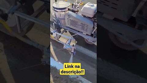 pintura mecanizada de meio fio#shorts #short #shortsvideo