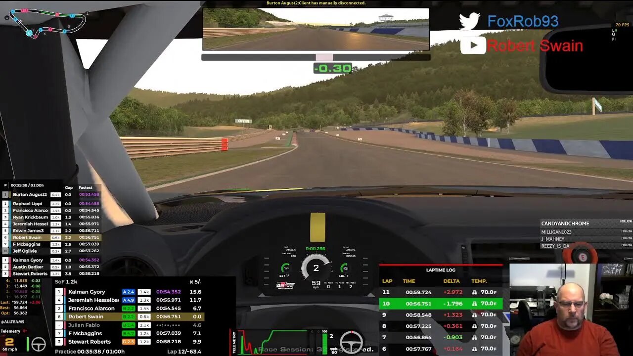 First stream in ages trying to run Production Car Challenge