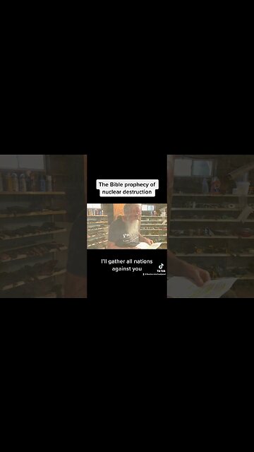Bible prophecy of nuclear destruction #shorts