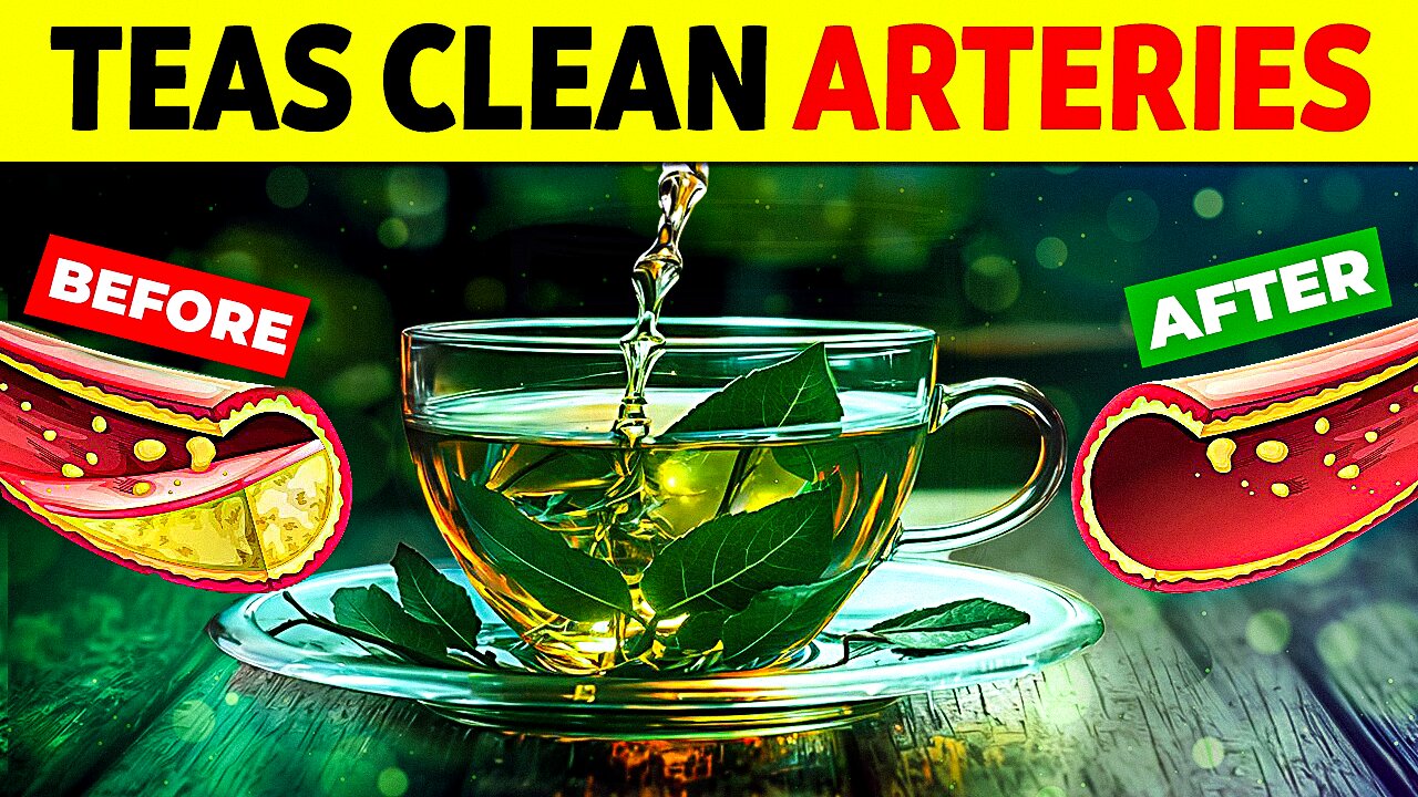 6 BEST Herbal Teas that Clean Arteries and Lower High Blood Pressure!