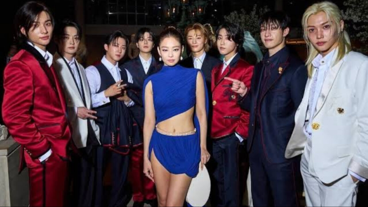 K-Pop Stars Shine: Stray Kids & Jennie at Met Gala 2024