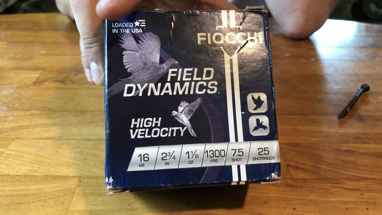 Fiocchi 16 Gauge Field Dynamics 7.5 Shot - Breakdown