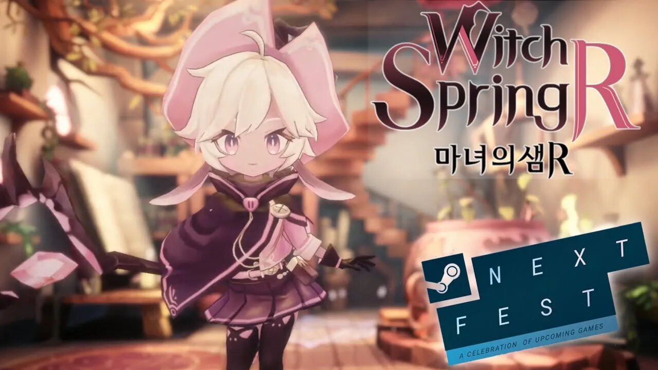 Using sorcery to slay knights for delicious pie | WitchSpring R Demo | Next Fest 2023