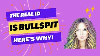 Real ID Is Bullspit.