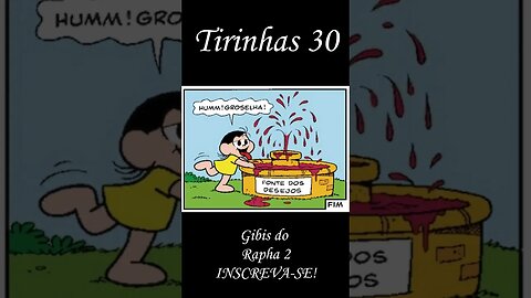 Tirinhas da Turma da Mônica nº 30 | Gibis do Rapha 2