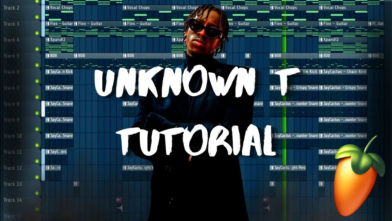 HOW TO MAKE MELODIC DARK UK DRILL BEAT FOR UNKNOWN T ! (FL STUDIO TUTORIAL)