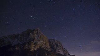 Free Beautiful Starry Night Sky Time Lapse Video