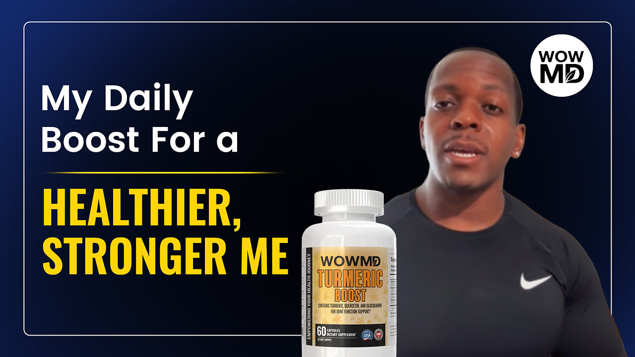 WOWMD Turmeric Boost Review: My Top Choice for Energy and a Healthier Life!