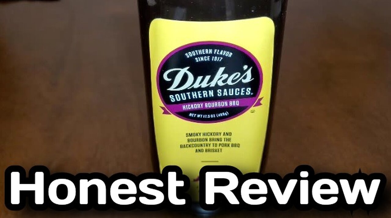 Duke's Southern Sauces Hickory Bourbon BBQ {An Honest Review}