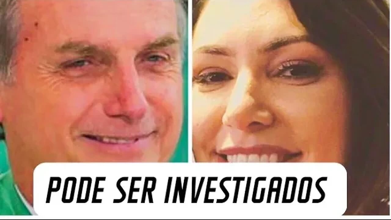 Ex presidente Jair Bolsonaro e a ex-primeira-dama Michelle Bolsonaro