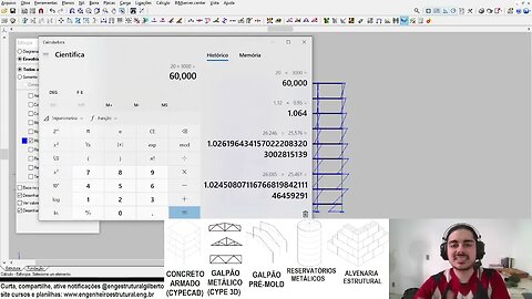 Como considerar Gamma Z ou segunda ordem em sobrados e galpões Eng Estrutural