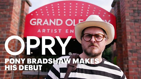 Pony Bradshaw Makes His Opry Debut