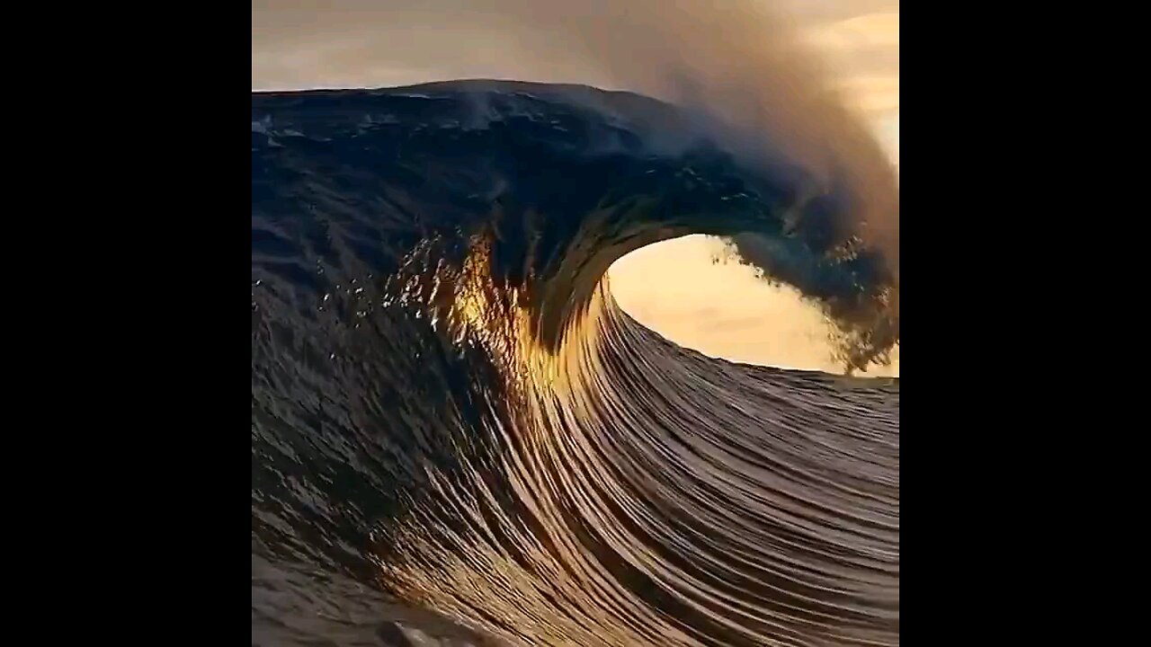 Amazing ocean wave