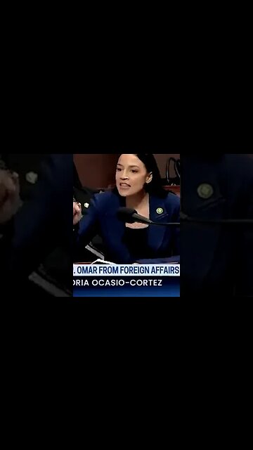 AOC TRIGGERED After Ilhan Omar Removed From Committee #Shorts