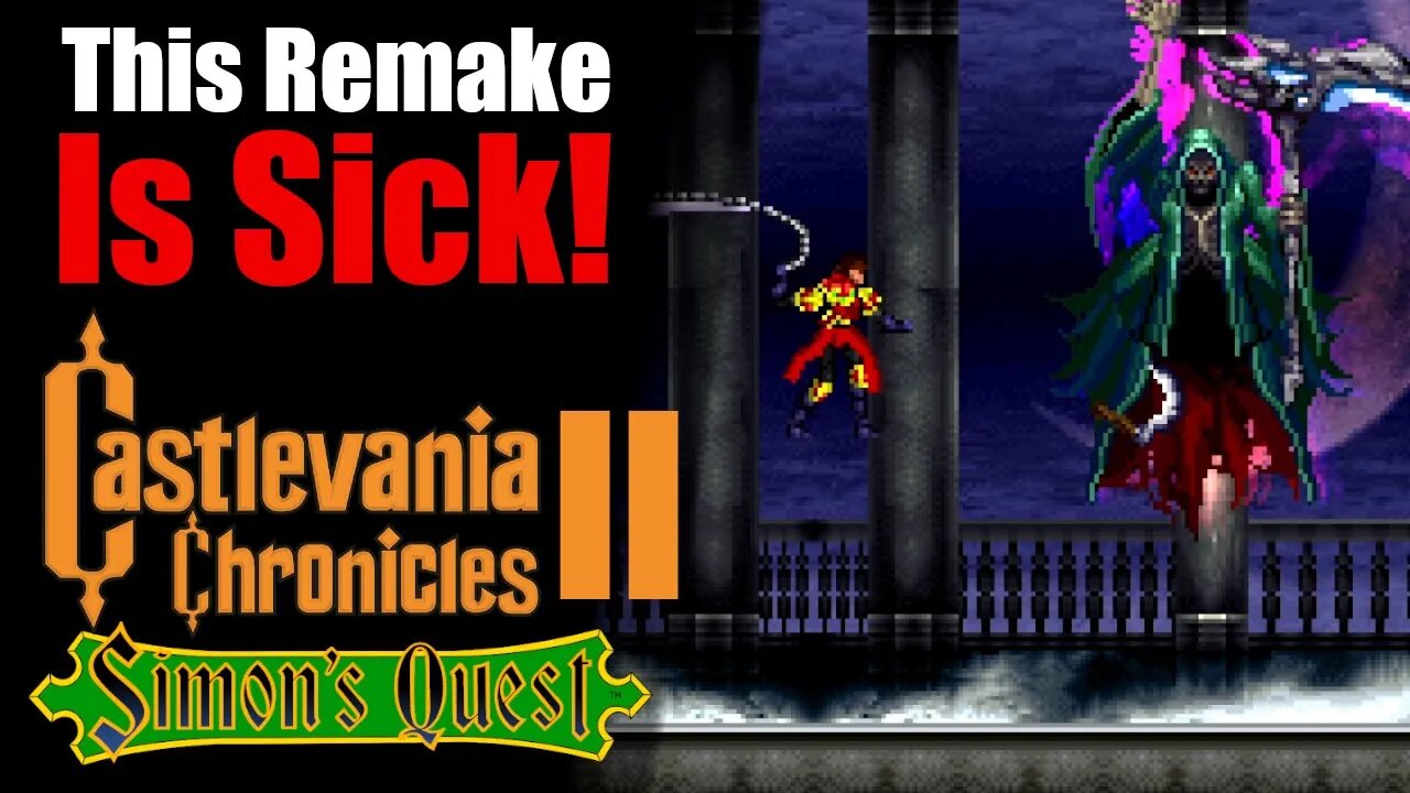 THIS REMAKE IS AMAZING! | Castlevania Chronicles 2 Simon's Quest Review