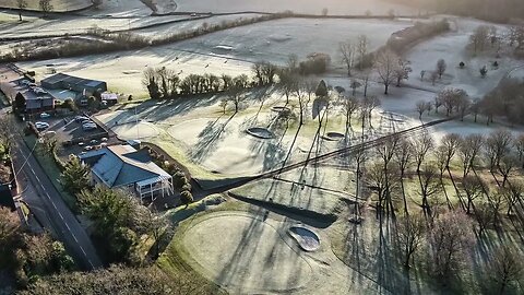 Frost on the Fairways at Wells Golf Course