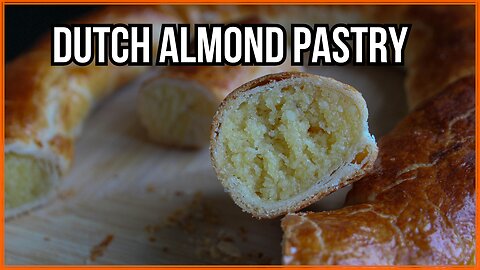 DUTCH ALMOND PASTRY YOU CAN MAKE AT HOME!| Banketletter Recipe | JorDinner