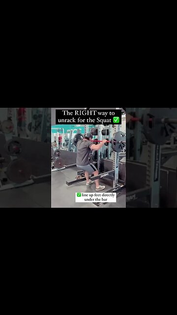 How NOT To Un-Rack The Squat 🫣