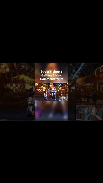 Who Would Be A Cool Commentator To Have?? #youtubeshorts #shorts #wwe #streetfighter6 #fgc