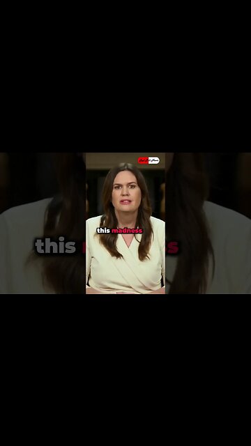 Sara Huckabee Sanders EXPOSES Joe Biden 🔥👀 #shorts #trending #maga