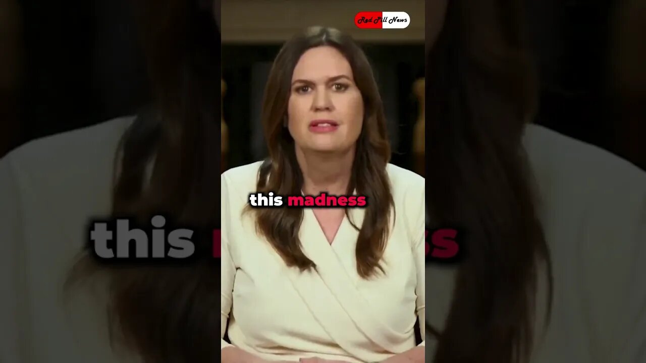 Sara Huckabee Sanders EXPOSES Joe Biden 🔥👀 #shorts #trending #maga