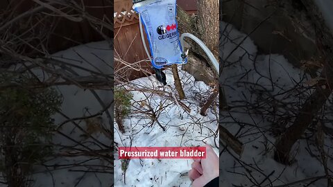 Geigerrig pressurized water filter 💦