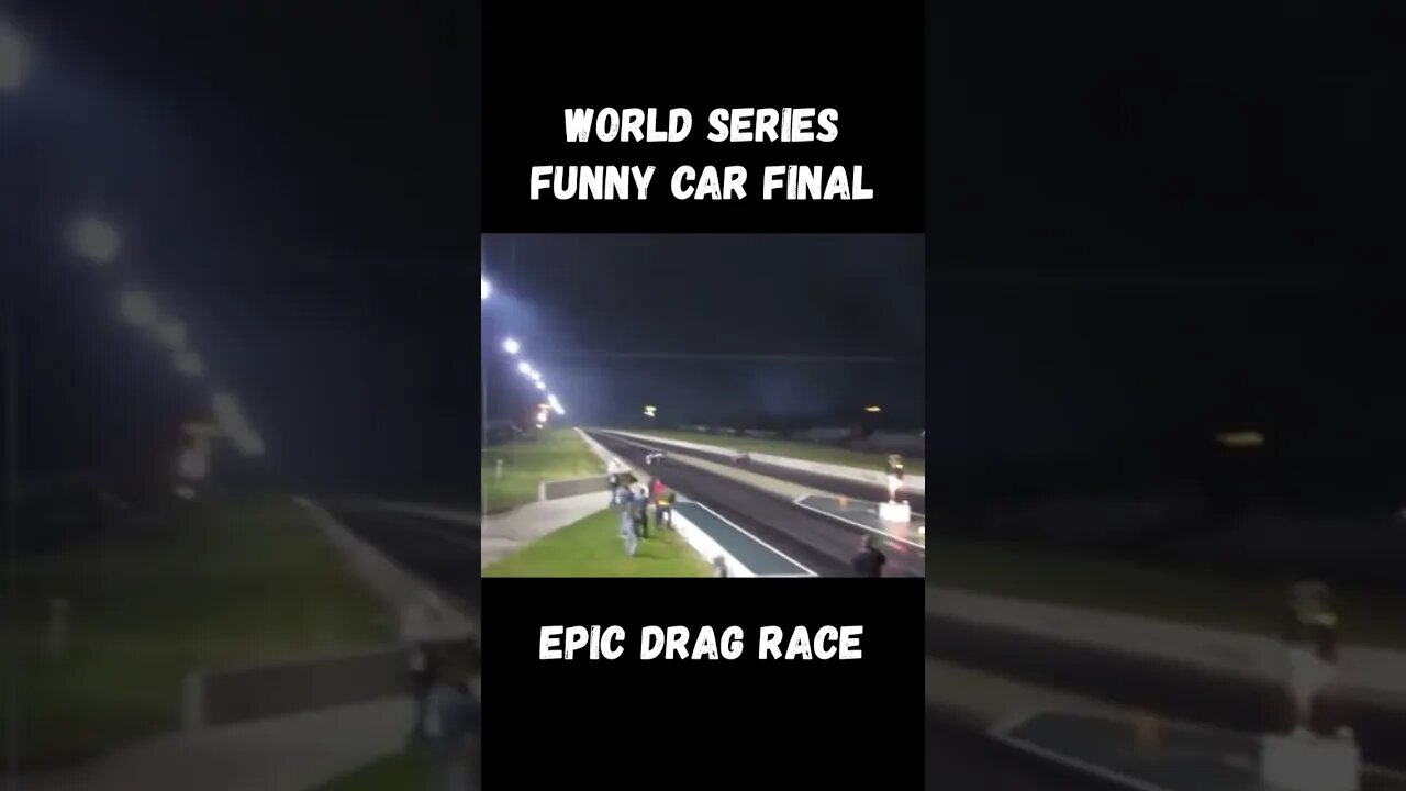 World Series Nostalgia Nitro Funny Car Final! #shorts