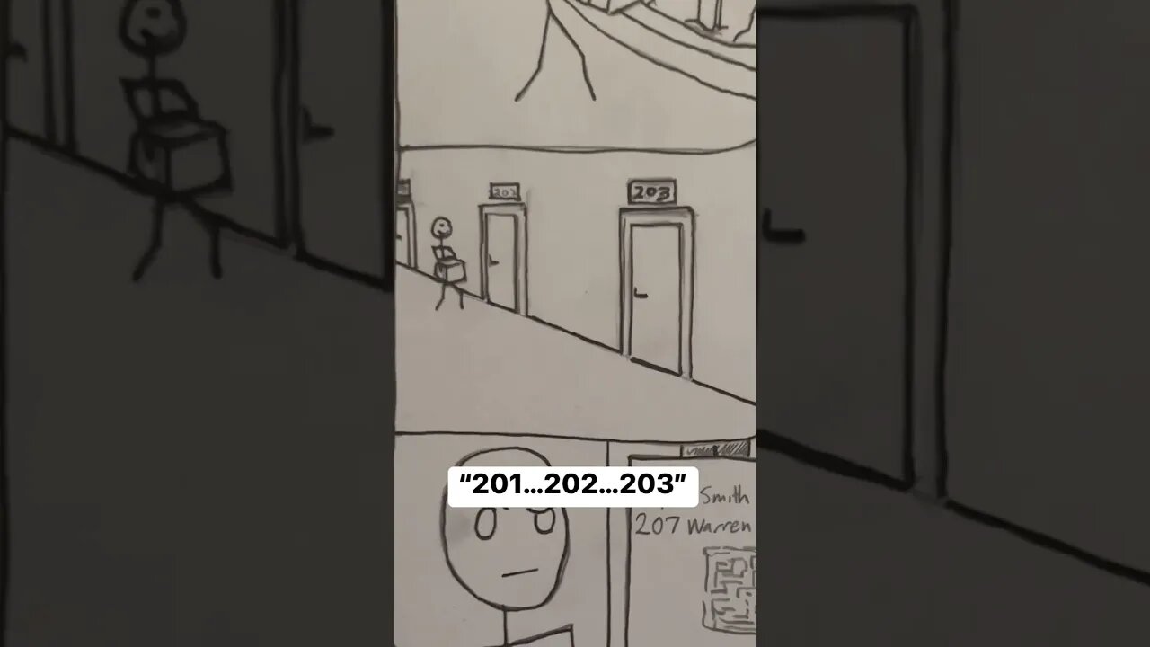 My recent comic in short format haha. #shorts. Delivery drivers know.