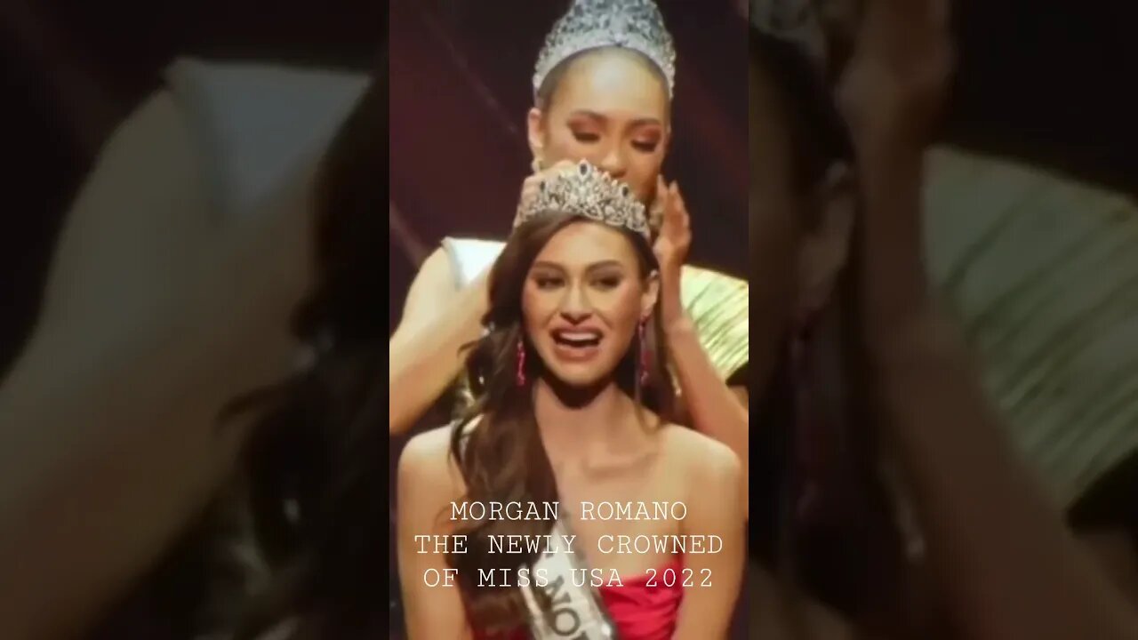 Morgan Romano The Newly Crowned Of Miss USA 2022 #shorts #shortsvideo #missusa2022 #viral