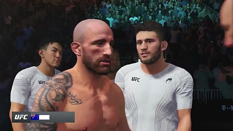 Islam Makhachec Vs Alexander Volkanovski - UFC 4 CPU vs CPU