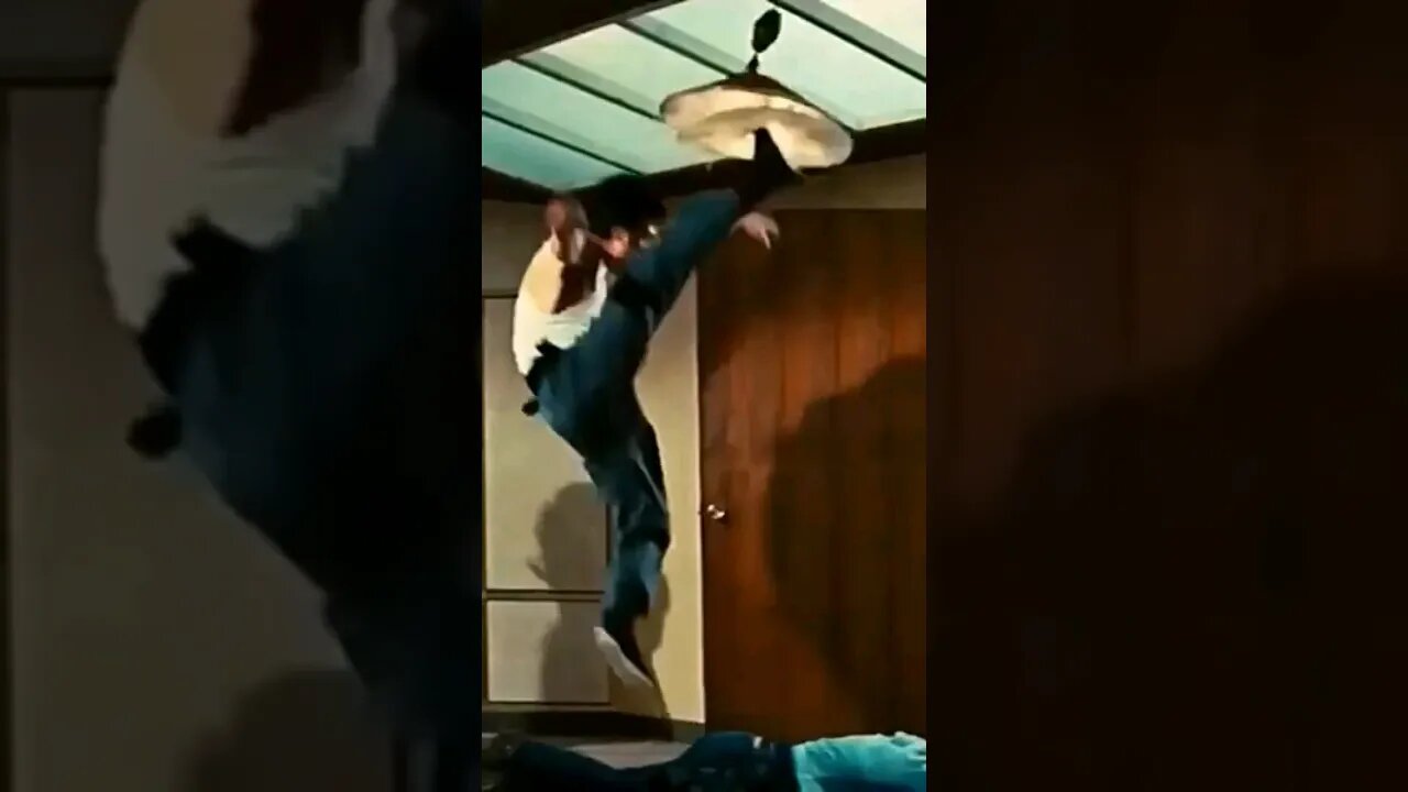 Bruce Lee Jump Kick