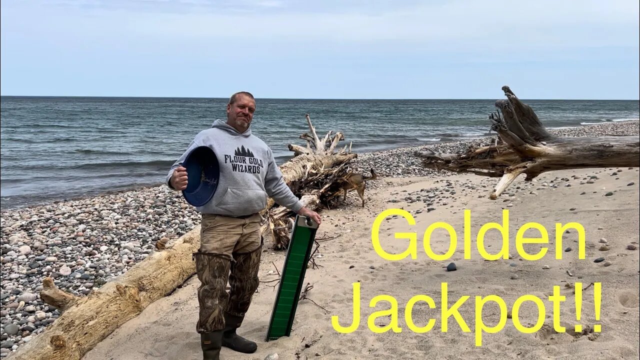 Beach mining GOLDEN JACKPOT