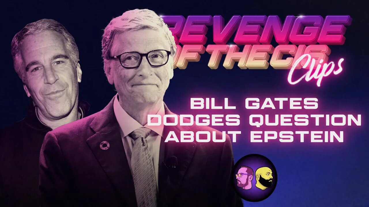 Bill Gates Dodges Question About Being Friends With Epstein | ROTC Clips