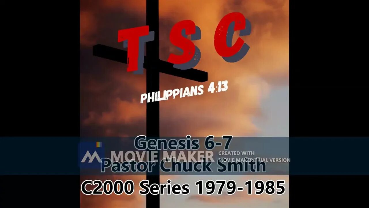 005 Genesis Ch. 6-7 | Pastor Chuck Smith | C2000 Series | Thru The Bible