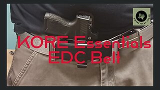 KORE Essentials Nylon EDC belt...one tough belt!