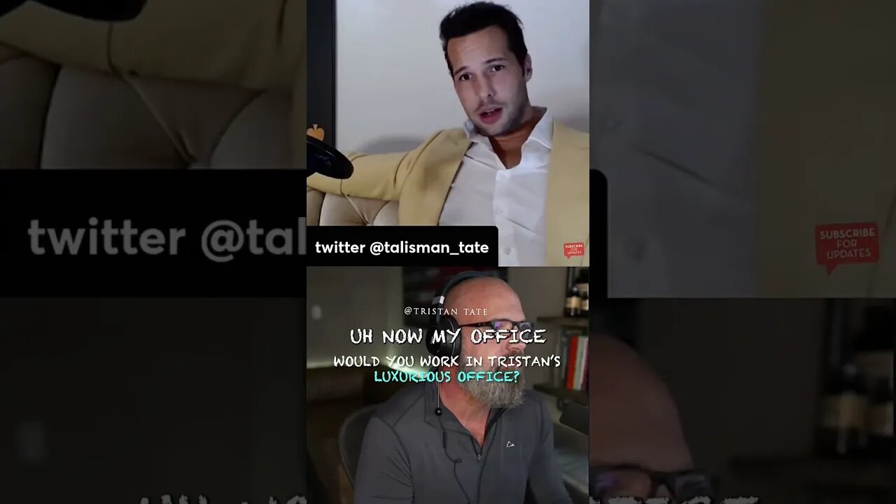 Would You Work In Tristan Tate’s Luxurious Office? @EntrepreneursInCars #Shorts